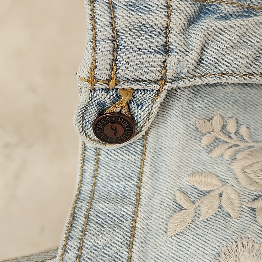 ๐ฉต๐ HOLLISTER Stretch Super Skinny Crop OVERALLS ๐๐ฉต - Picture 8 of 15